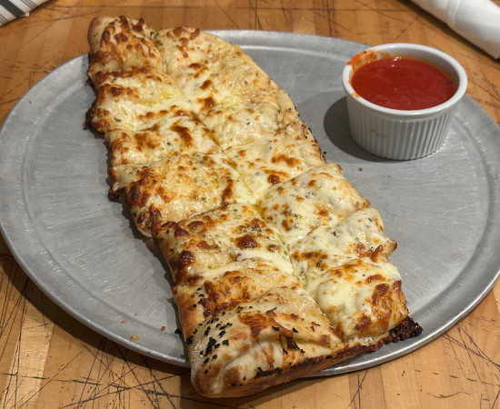 Brick Oven Cheesy Garlic Bread