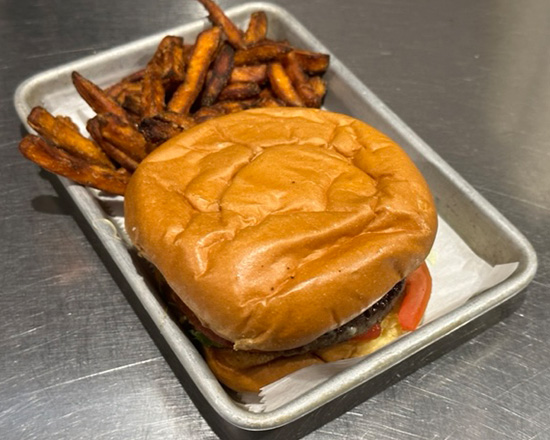 Bourbon Blue Burger
