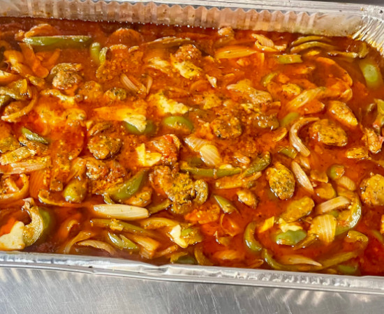 SAUSAGE AND PEPPERS image