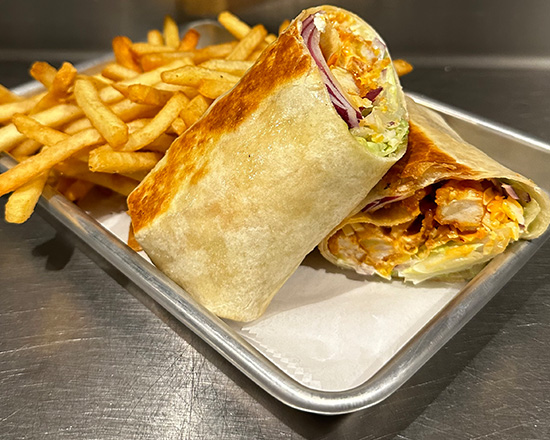 Ah-mazing Buffalo Chicken Wrap