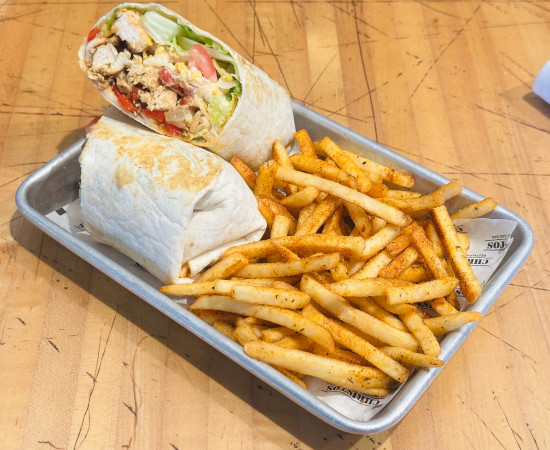 Cajun Chicken Wrap